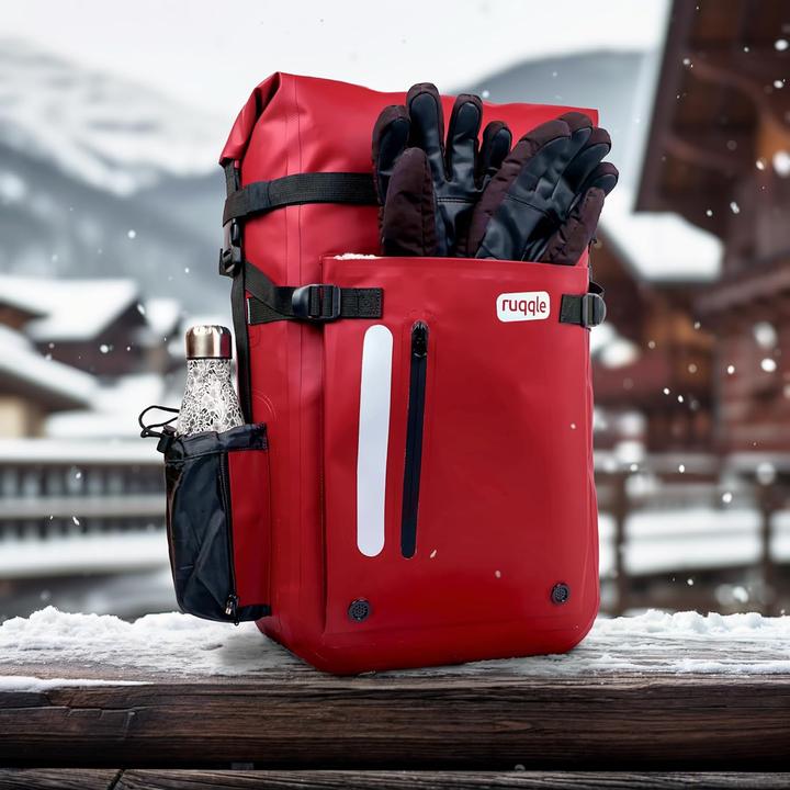 Immagine prodotto Ruqqle Wasserdichter Rucksack mit Rolltop, 30 Liter (30 l)