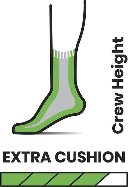 Actual product image Smartwool Hike Extra Cushion Crew (S)