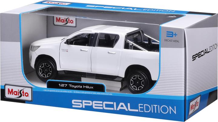 Produktbild Maisto Toyota Hilux 1/24 weiss