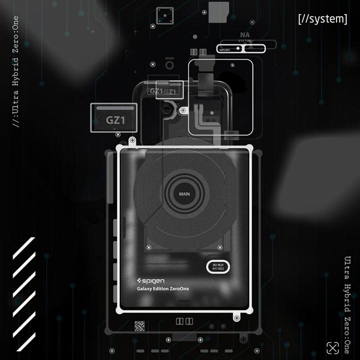 Productafbeelding Spigen Ultra Hybrid hoesje voor Sony Xperia 5 V - Zero One (Sony Xperia 5 V)