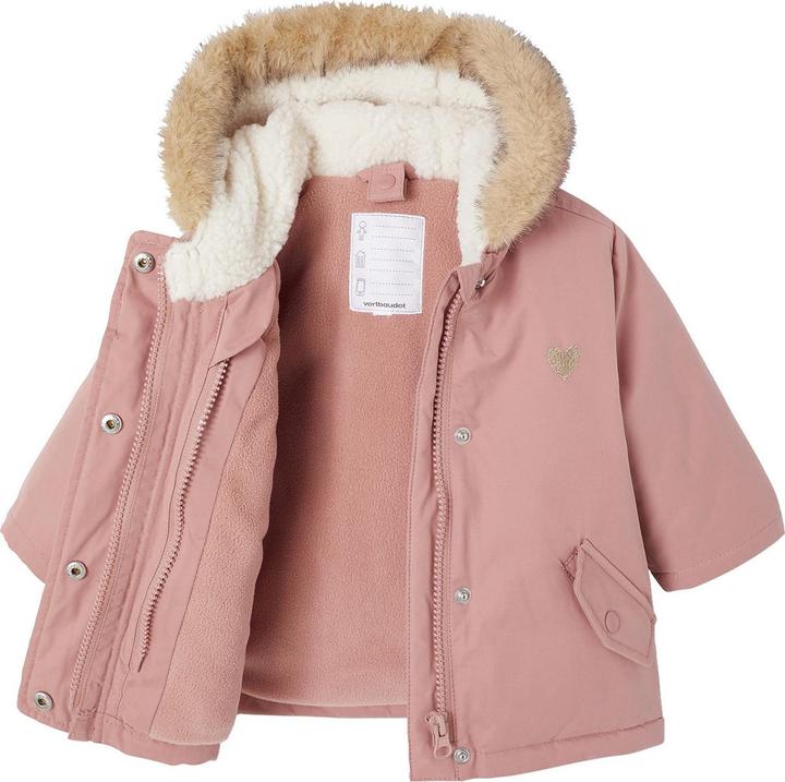 Immagine prodotto Vertbaudet Parka con cappuccio 3-in-1 baby, con giacca trapuntata staccabile (104)