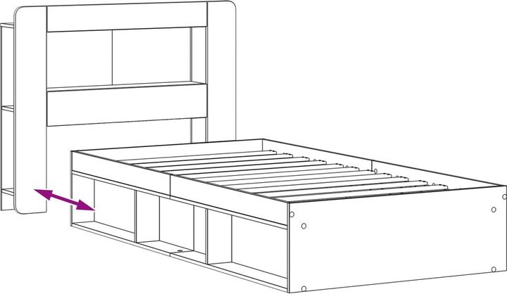 Image du produit vidaXL Bettrahmen (90 x 200 cm)