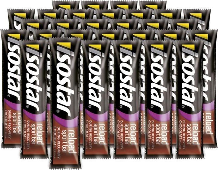 Actual product image Isostar After Sport Reload/Recovery Bar Chocolate (Chocolate, 30 pcs., 1200 g)