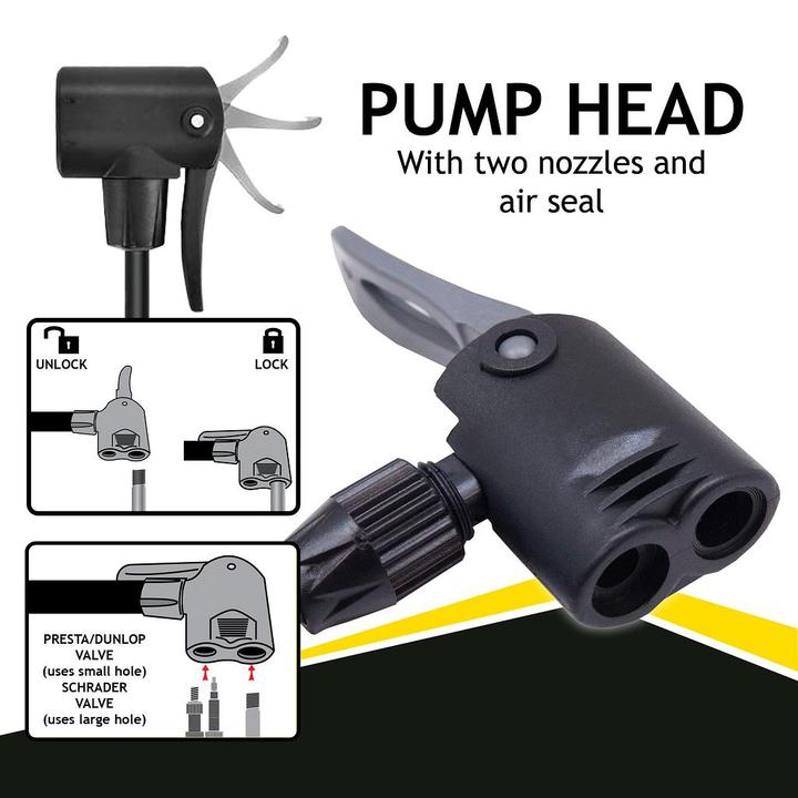 Actual product image Dunlop Floor pump