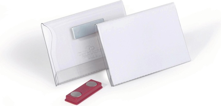 Actual product image Durable Name badges with magnet