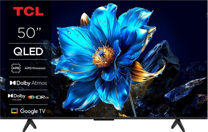 Immagine prodotto TCL Serie P7K Smart TV QLED 4K 50" 50P7K, Dolby Vision - Atmos, HDR10+, Google TV (50", QLED, 4K)