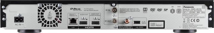 Actual product image Panasonic Dmr-Ubc90egk (2000 GB, Bluray Player, Blu-ray Recorder)
