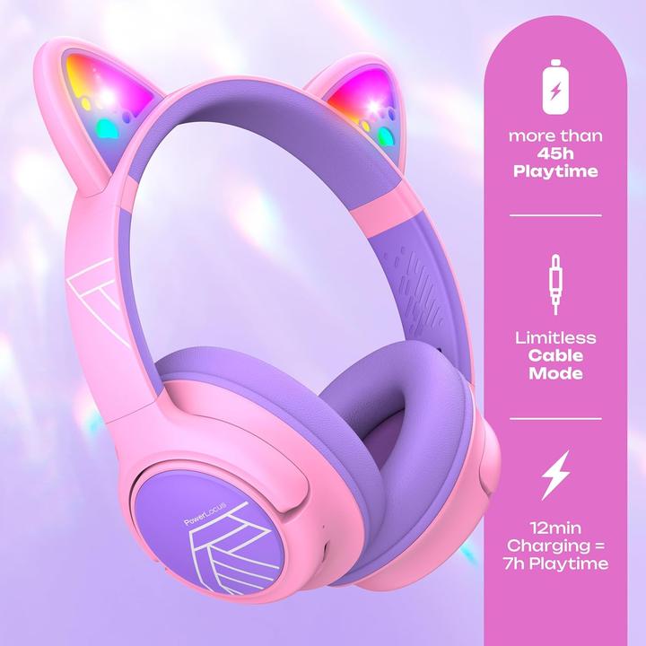 Produktbild PowerLocus Bobo Bluetooth-Kopfhörer für Kinder