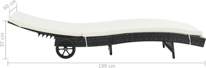 Produktbild vidaXL Gartenliege (60 cm)