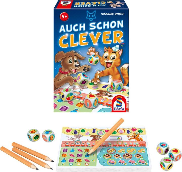 Produktbild Schmidt Spiele Auch schon Clever (Deutsch, 2 - 4 Spieler)