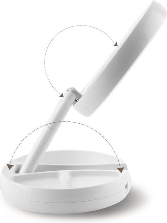 Actual product image JTI Make-up mirror with LED lighting