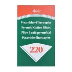 Thumbnail - Antalis Pyramidefilter Nr. 220 Hvid,100 Stk/pk, Lebensmittelverpackung