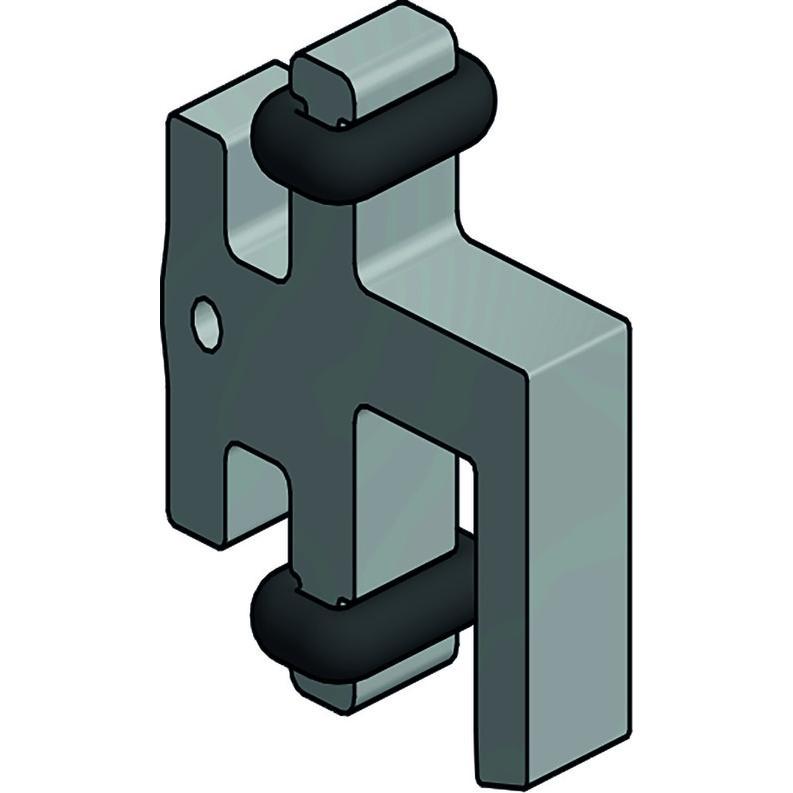 Längle Glas-System, Möbelausstattung, Halter für Glasaustausch LÄNGLE AL-WALL LITE TWIST SWAP (1 Stk.)