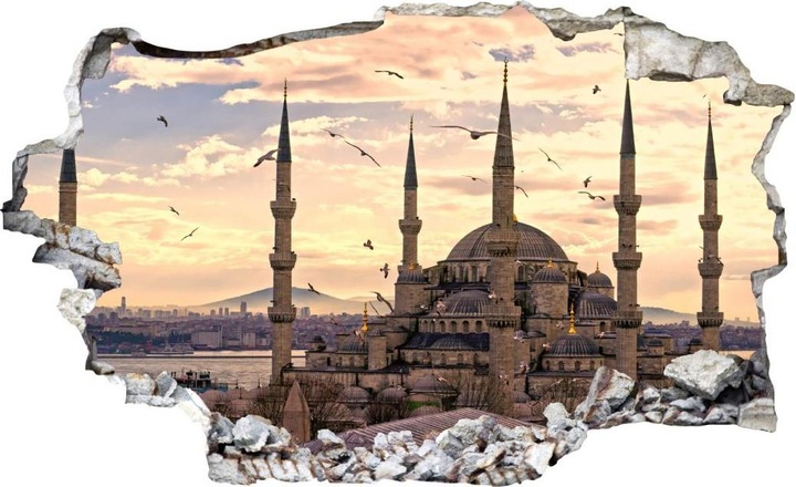 Produktbild Trenddeko 3D Blaue Moschee in Istanbul (40 x 24 cm)