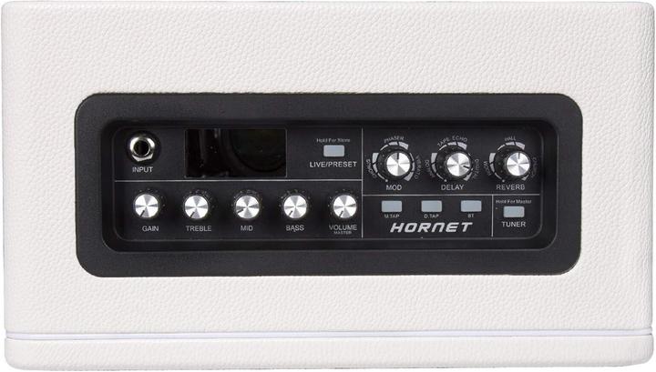 Immagine prodotto Mooer Hornet White modelling guitar amplifier combo 15W (Chitarra, 15 W)