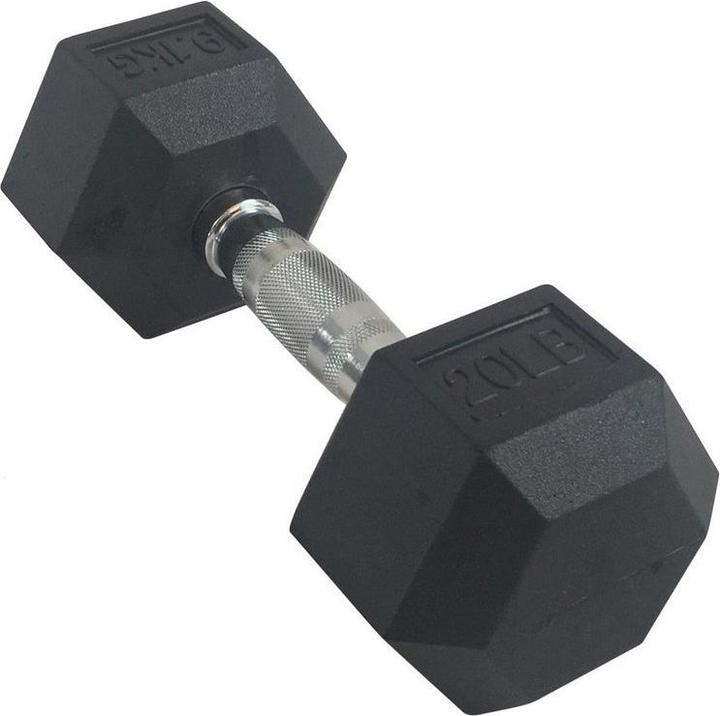 Torque USA Rubberen zeshoekige halter - per stuk