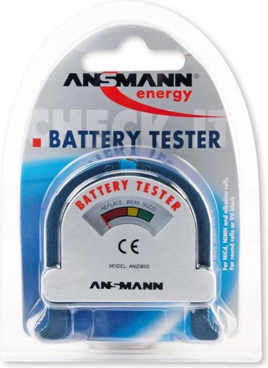 Actual product image Ansmann Battery tester