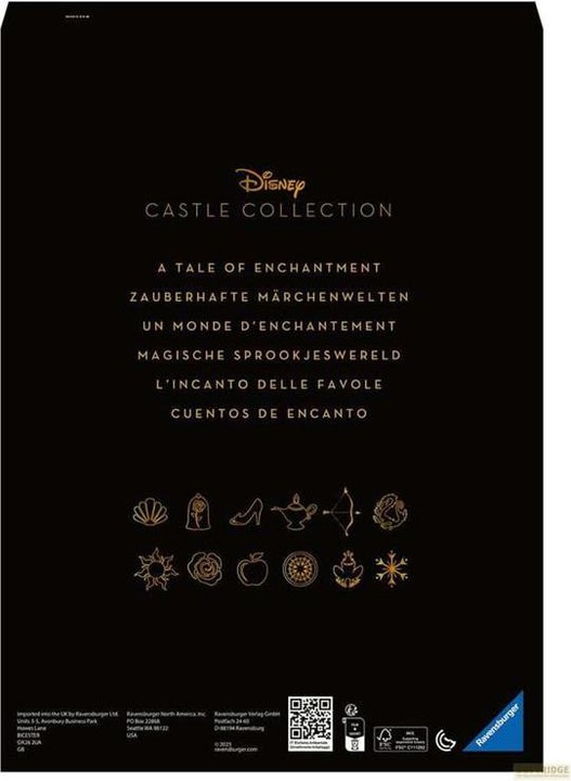 Immagine prodotto Ravensburger Puzzle 12000258 - Jasmine - Puzzle da 1000 pezzi della Collezione Castello Disney per adulti (1000 pezzi)