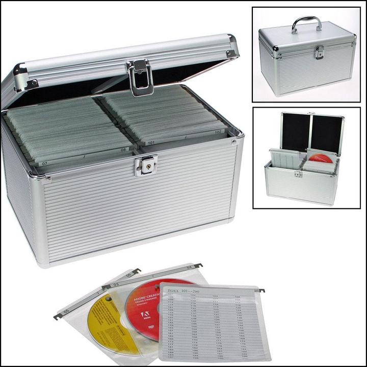 Actual product image Schwäbische Albumfabrik CD Case for 200 CD (Record player, CDs)