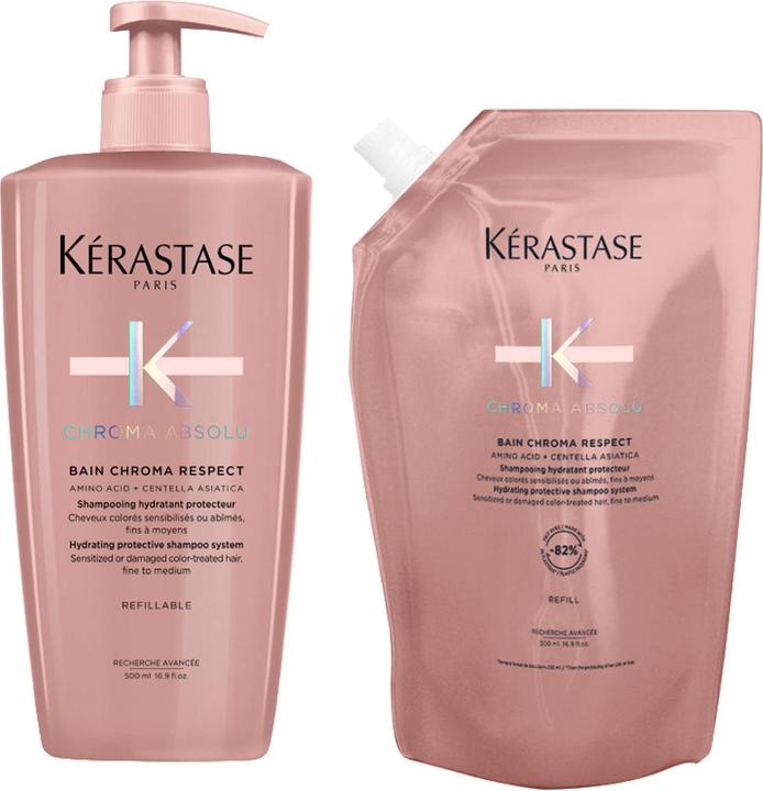 Image du produit Kérastase Chroma Nachfüllset (1000 ml, Shampoing liquide)