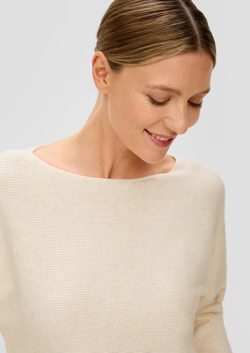 Image du produit S.Oliver Strickpullover Strickpullover mit Fledermausarm (48)