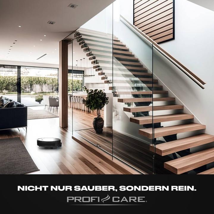Produktbild Profi-Care PC-BSR 3108 Saug-und Wischroboter Schwarz Fernbedienbar (Saugwischroboter)