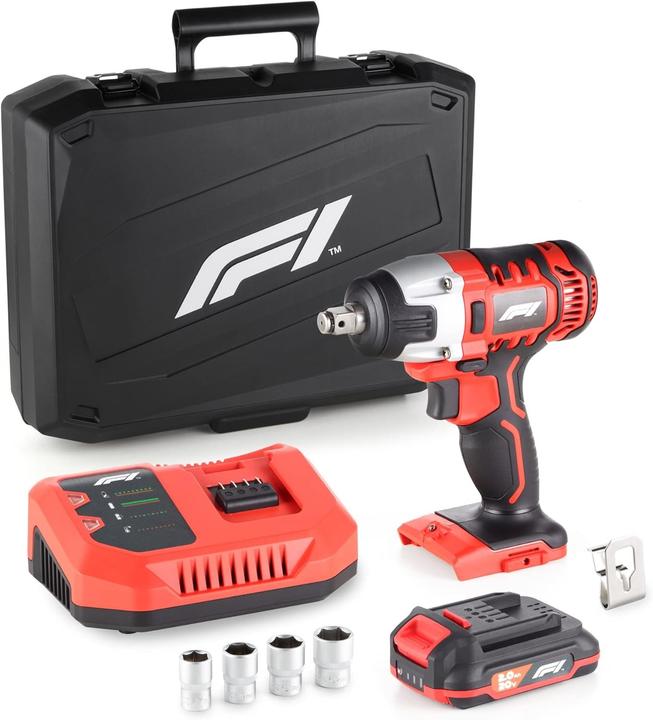 Actual product image Formula 1 Impact wrench 10996 20 V 220 nm 2600 - 3300 rpm 2 Ah