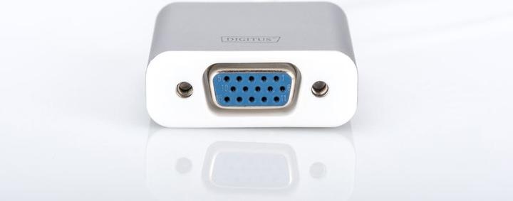 Actual product image Digitus Graphic Adapter USB3.0 Type C VGA Full HD Aluminium Housing 20cm Cable Chipset (VGA, 4.60 cm)