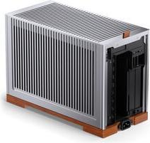 Produktbild Jonsbo T9 Black PC-Gehäuse, Mini-Gehäuse, ITX, PCIe 5.0 Riserkabel - schwarz (Mini-ITX)