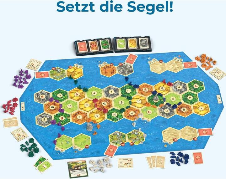 Produktbild Kosmos CATAN - Seefahrer - Erweiterung für 5-6 Personen (Deutsch)