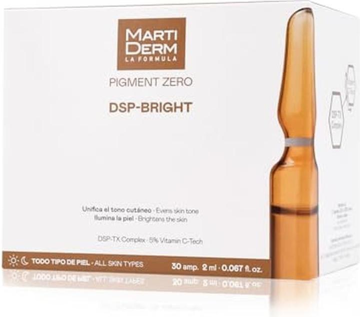 Actual product image Martiderm Pigment Zero DSP-bright 30 x 2ml ampoules (60 ml)