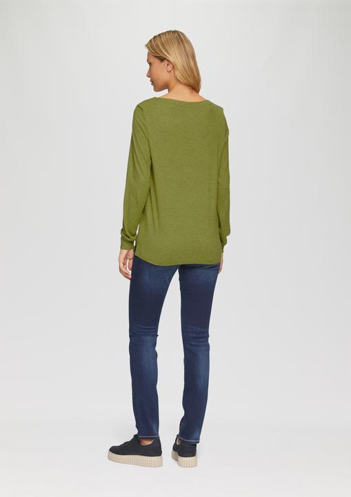 Image du produit S.Oliver T-Shirt Weiches Longsleeve aus Jerseystrick (46)