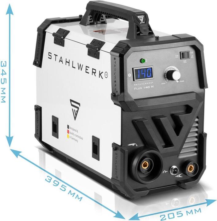 Produktbild Stahlwerk Fülldraht Schweissgerät FLUX 140 M Vollausstattung