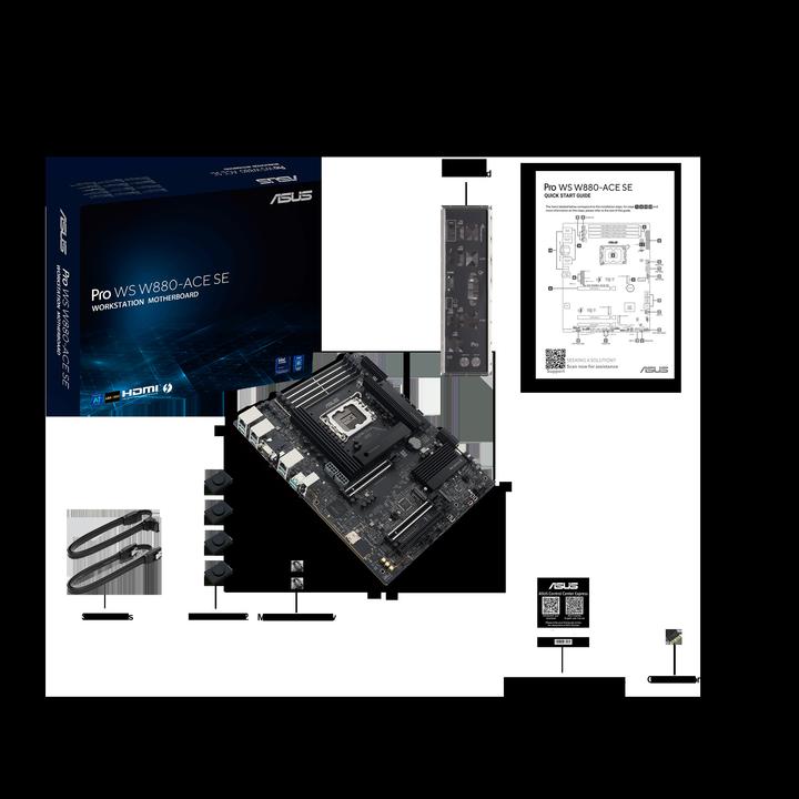 Produktbild ASUS PRO WS W880-ACE SE (LGA 1851, Intel W880, ATX)