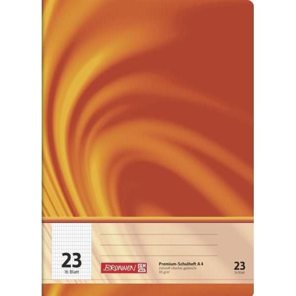 Brunnen, Heft + Block, Schulheft Young Vivendi A4 Lineatur 23 90 g/qm 16 Blatt (A4)