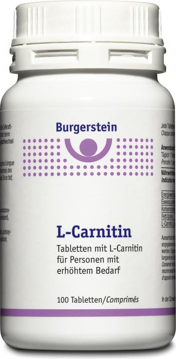Burgerstein L-carnitine (1 pièce(s), Cachets, 134 g)