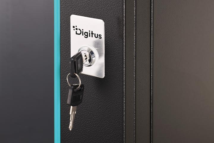 Actual product image Digitus 16HE Wandgehäuse, Dynamic-N 600 x 600 mm, unmontiert, schwarz (16 RU, 19 inch rack)