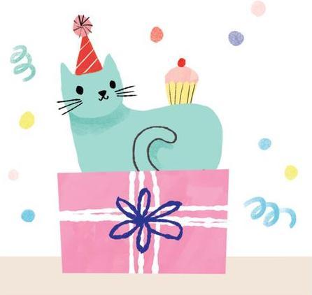 Immagine prodotto Up with paper Biglietto di auguri Pop-Up Card Festa Motivo gatto