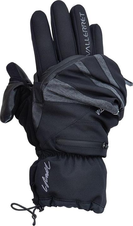 Produktbild Vallerret Fotohandschuhe SKADI LRS Zipper Mitt schwarz S (S)