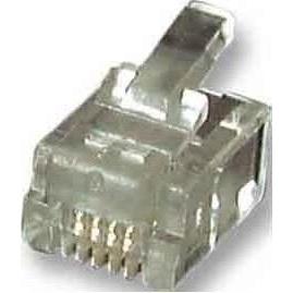 EFB Elektronik, Zange, Modular-Stecker RJ11 UTP, E-MO 6/4 SF, 100 Stück
