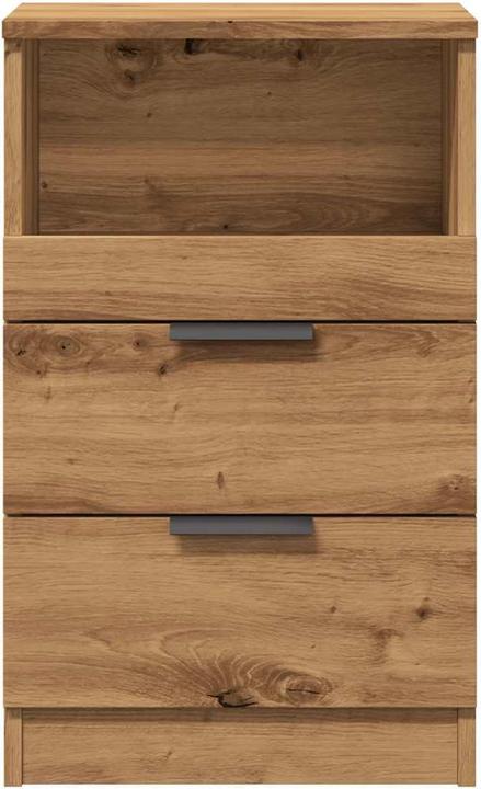 Produktbild vidaXL Nachttisch Nachtschrank Nachtkommode Nachtkonsole Stauraum Artisan-Eiche (40 x 36 x 65 cm)