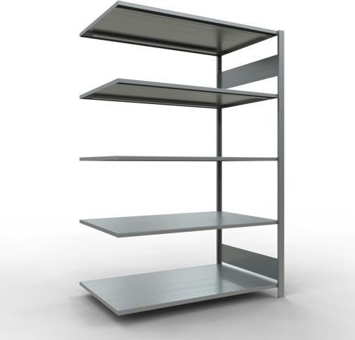 Actual product image Schulte Lagertechnik MULTIplus150 boltless add-on bay system with length bolts