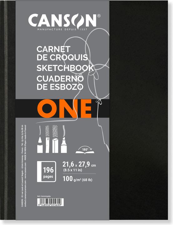 Produktbild Canson One Art Book (A4, Blanko, Harter Einband)