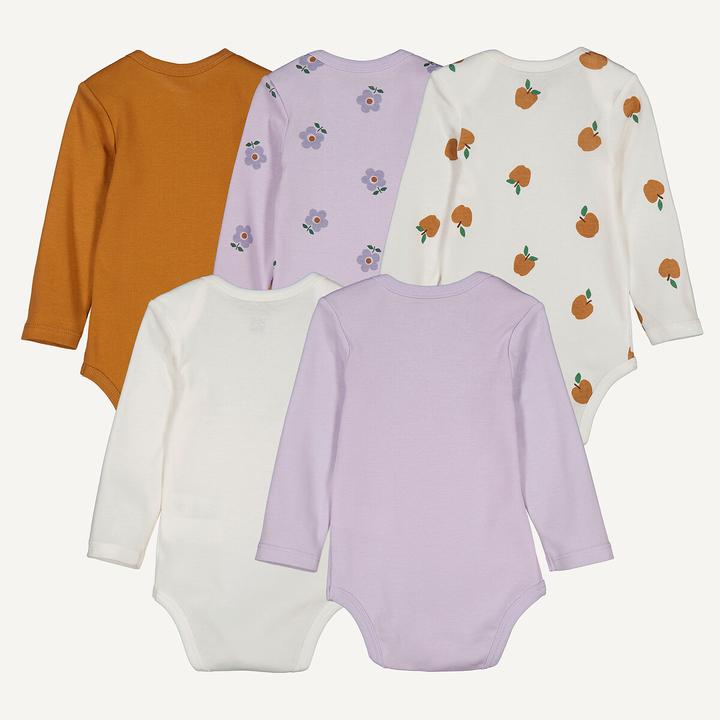 Actual product image La Redoute Collections 5er-Pack Bodys mit langen Ärmeln (92)