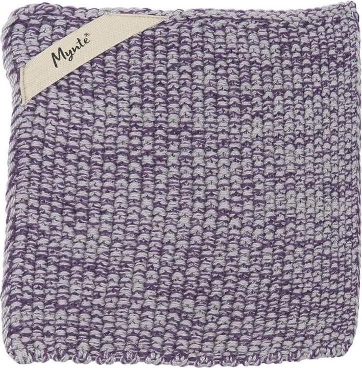 Produktbild Ib Laursen Topflappen Mynte Gestrickt Lavendel (Baumwolle, Strick)