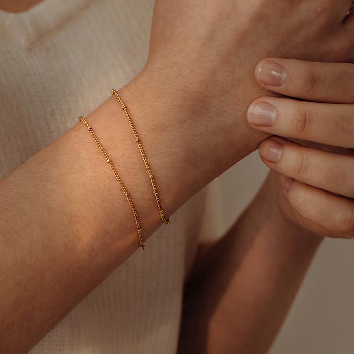 Produktbild Paul Hewitt Bracelet Horizon Ball Chain Gold (20 cm, Edelstahl)