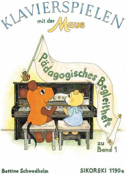 Produktbild Klavierspielen mit der Maus. Pädagogisches Begleitheft (Deutsch, Bettina Schwedhelm, 2002)
