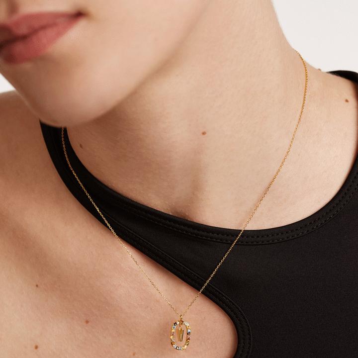 Image du produit Pd Paola New Letters V Collier (Argent 925, 50 cm)