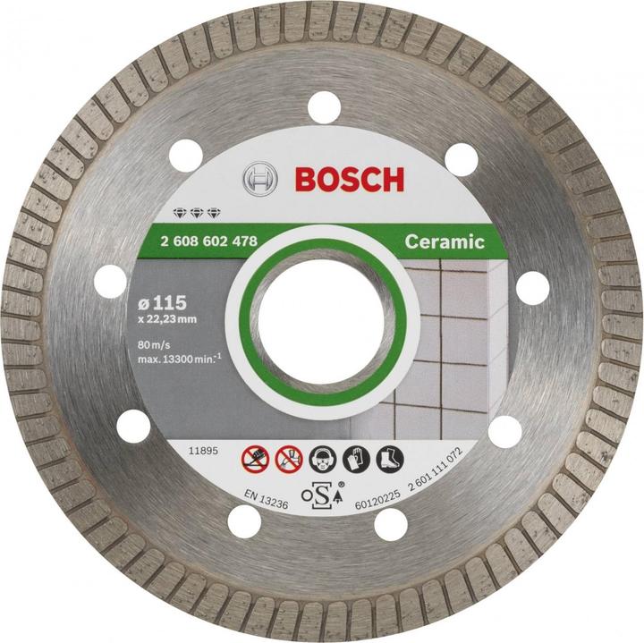 Produktbild Bosch Professional Zubehör PRO Ceramic Diamanttrennscheibe, 115 x 22,23 mm
