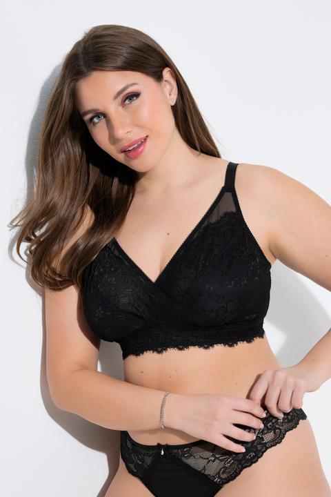 Produktbild Ulla Popken Bralette, Spitze, ohne Bügel (Einzelpack, 85 E)